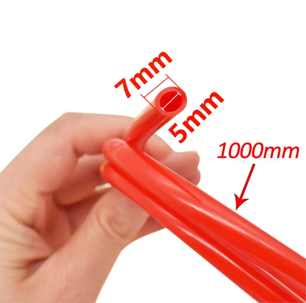 Motorcycle Oil Tube Motorcycle Hose 1Meter 1M Petrol Fuel Line Hose Gas Oil Pipe Tube Soft For yamaha xt 600 mt10 mt 09 tracer suzuki drz/ltz 400