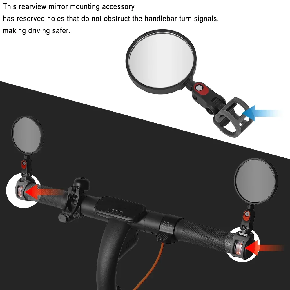 Rückspiegel für Ninebot MAX G3 G2 ZT3 Pro F3 F3Pro E3 E3Pro E2Pro F2Pro F2Plus C2Pro Elektroroller Rückspiegel – Detail 7
