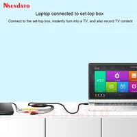 USB AV Recorder video audio capture box 1080p 30hz VHS TV DVD VCR Audio Capture Card Adapter RCA To USB Video Converter for Mac - Image 3