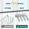 16/10 Clips Stainless Steel Clothes Drying Hanger Windproof Clothing Rack Socks Laundry Airer Underwear Socks Holders Organizer 4