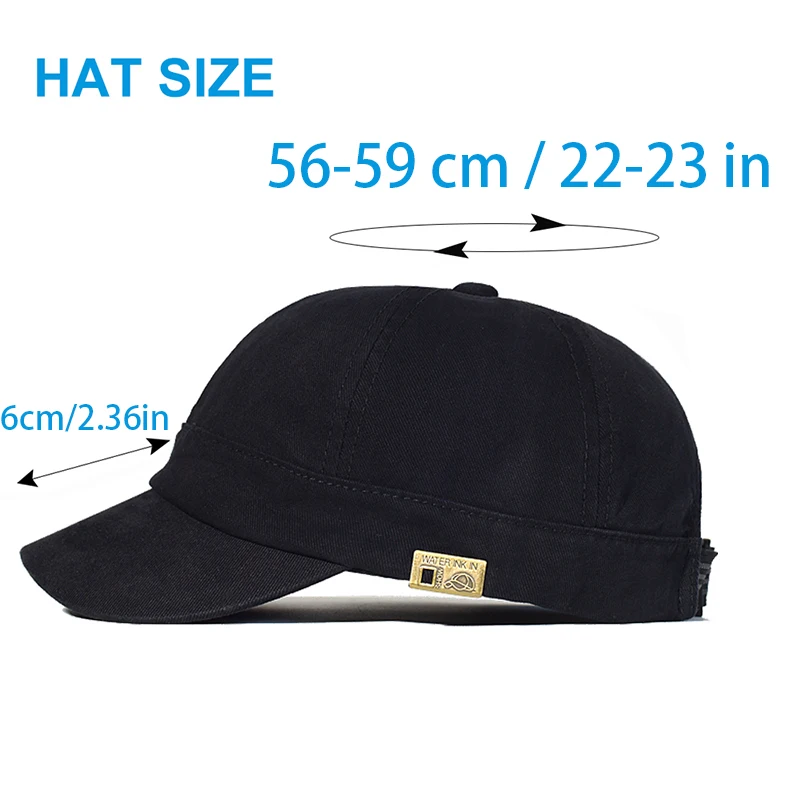 Four Seasons Short Brim Baseball Cap Cotton Men Women Soft Vintage Dad Hat Adjustable Trucker Style Low Profile Caps 2