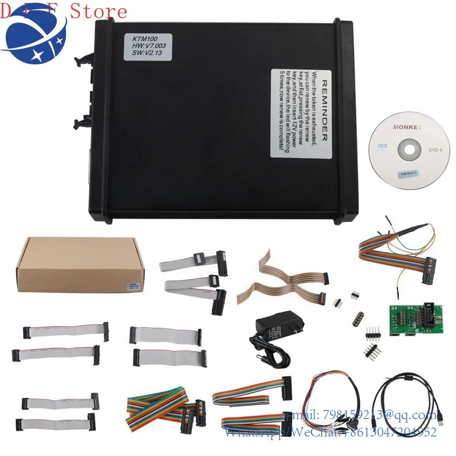 

V2.13 FW V7.003 KTM100 KTAG K-TAG ECU Programming Tool Master Version with No Token Limitation KTAG