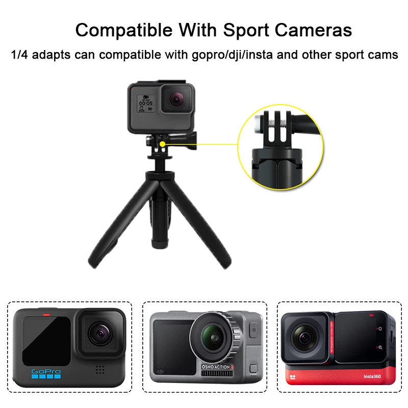 ̽ ޴ ﰢ , ׼ ī޶ ׼, ̴ ̷α ﰢ, Go Pro Hero12 1110 9,   Osmo