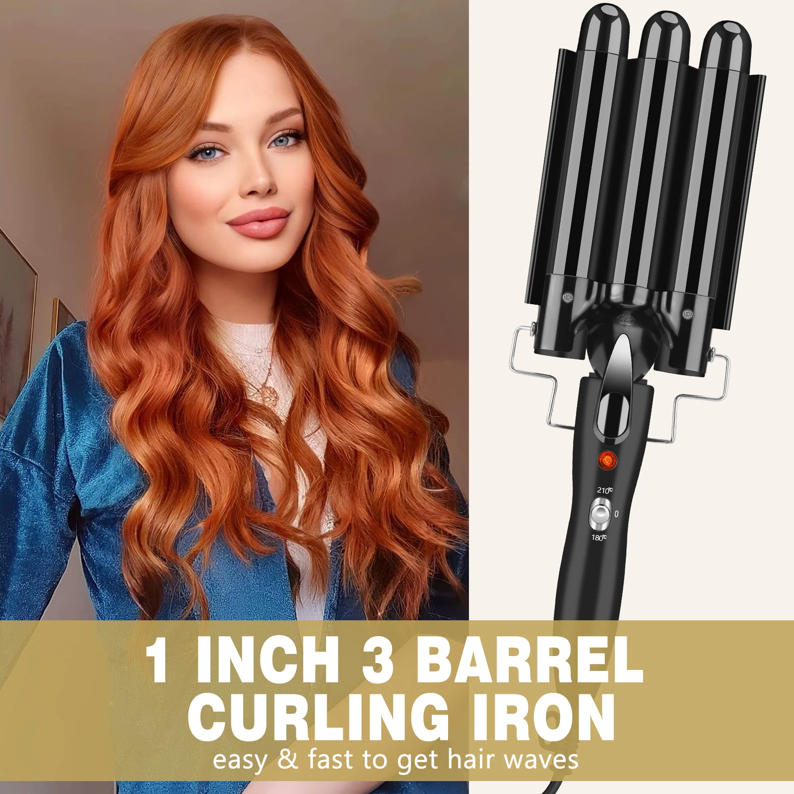Triple Barrel Curling Wand! How to Get Perfect Hair Waves 🤩 - YouTube