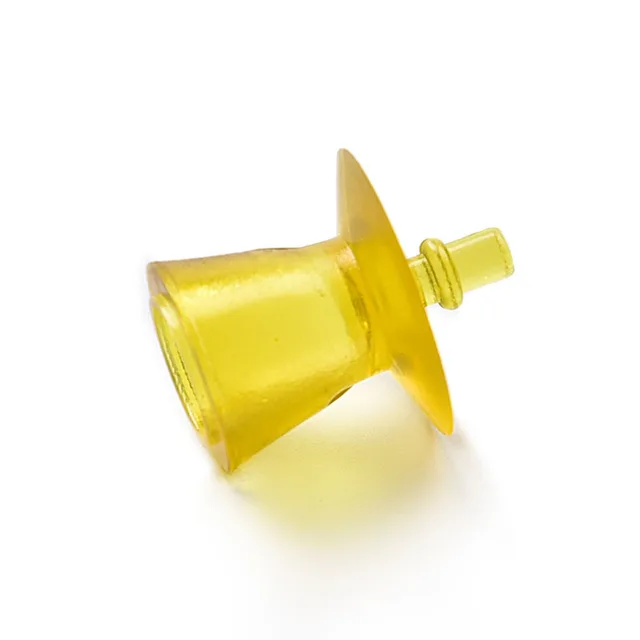 100 Db Új Nagy, Sárga Műanyag Méhkirálynő Tenyésztő Cella Pohár Alap Mount Queen Cellák Méhészeti Etető Tartályszerszámok - Image 2