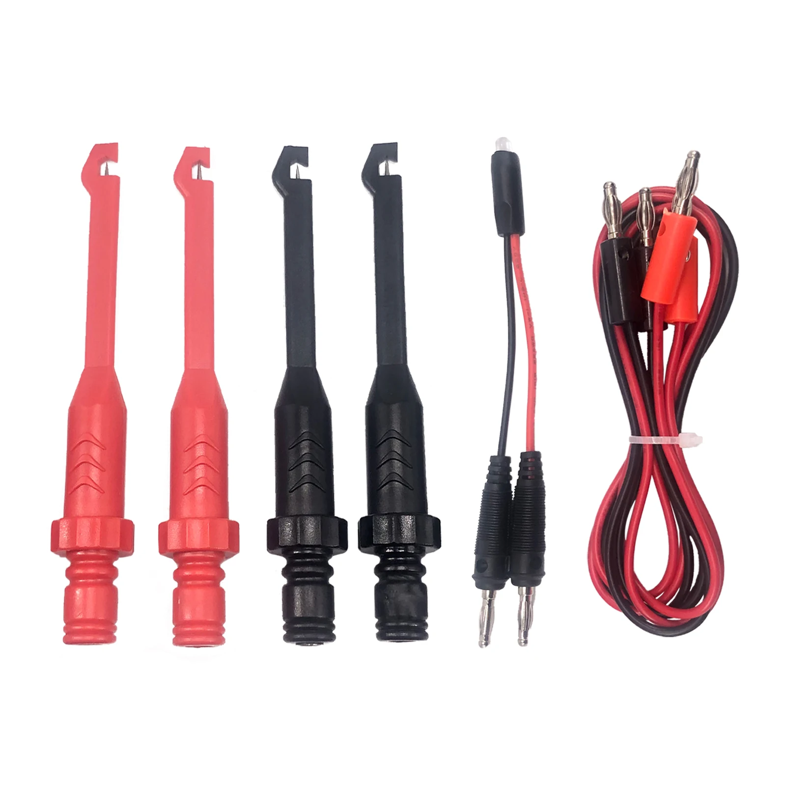 car battery drain tester Power Probe Automotive test Clip Cable Clips Piercing Test Clip with 4mm Banana seat puncture probe test clip motorcycle oil temp gauge Diagnostic Tools