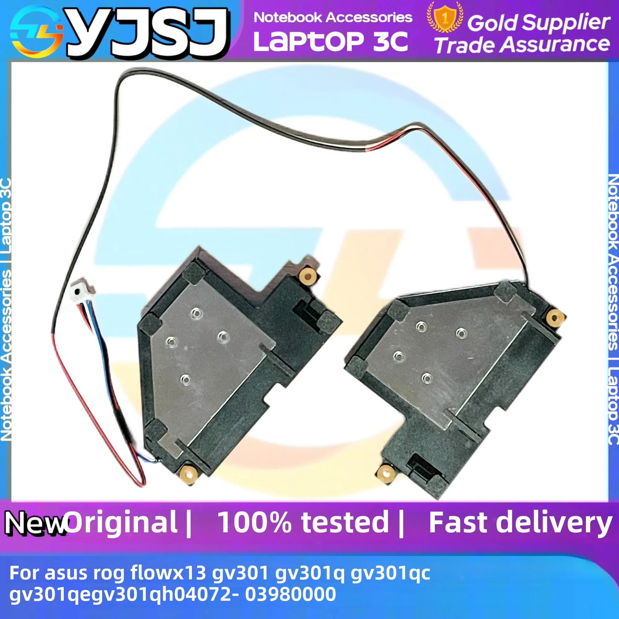 Original Laptop Speaker FOR Asus ROG Flow X13 GV301 GV301Q GV301QC GV301QE GV301QH built-in 04072-03980000
