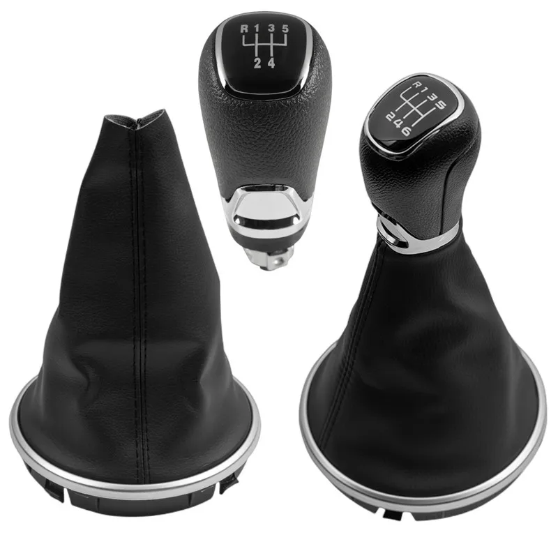 Car Styling Accessories Gear Shift Knob Lever Gaitor Boot Cover For Skoda Fabia 2 II MK2 Combi Scout 2007 2008 2009 2010-2014