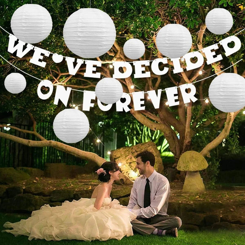 Paper Lanterns 30Pcs/set Chinese Hanging Round Lantern Lamp for Wedding Anniversary Birthday Party Decoration Christmas