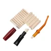 Balsa Wood Pipe Filter 6mm 9mm Pipe Filter Element for Tobacco Pipe Smoking Accessories 4