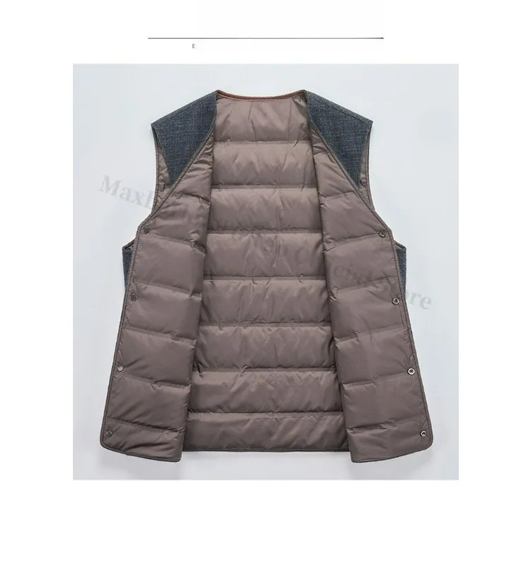 COMXZ Down Sleeveless Vest Pocket Detail