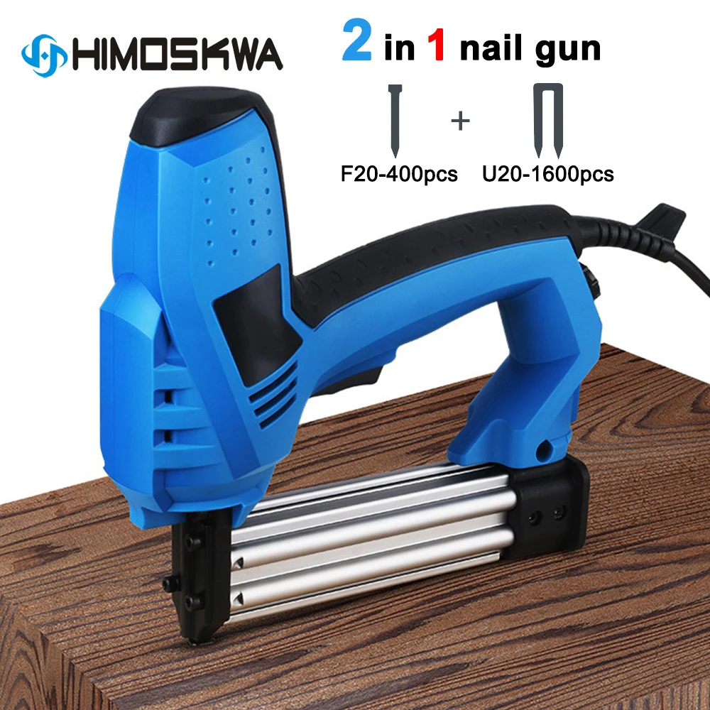 2 in 1 Universal Electric Nail Gun Shooting Nail Gun Straight Nail Gun