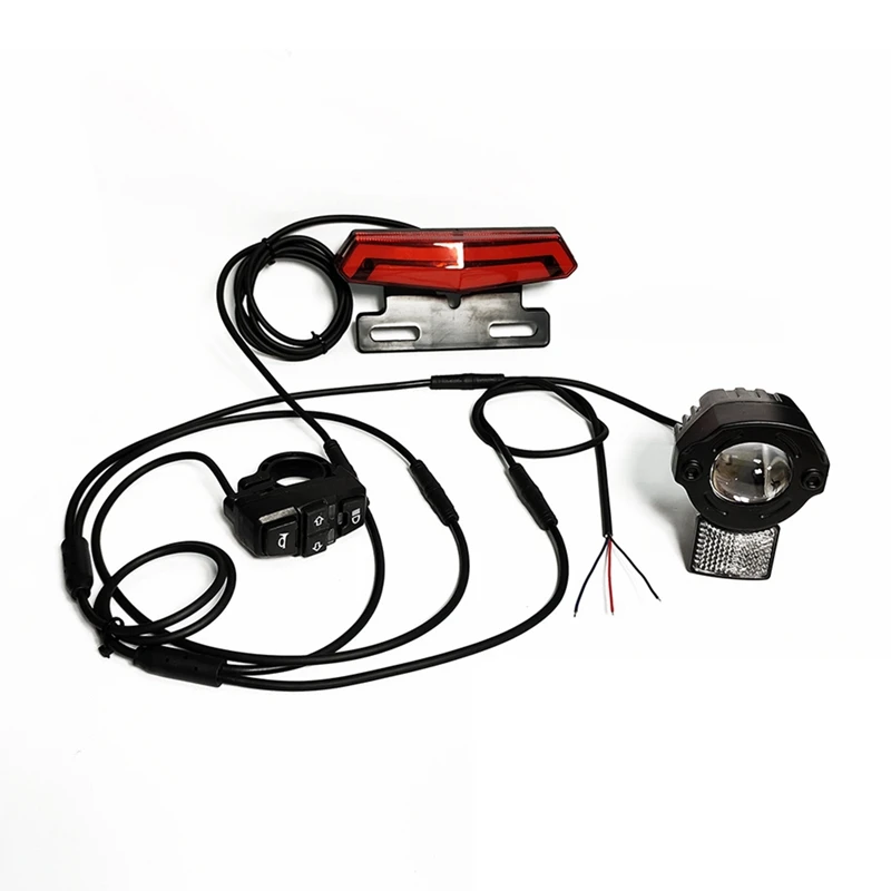 

Водонепроницаемый Передний фонарь для электровелосипеда, 24-60 в