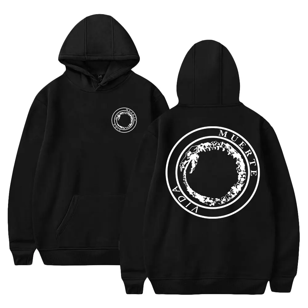 Singer Canserbero Oversized Women/Men Hoodie Sweatshirt Streetwear Hip Hip Pullover Hooded Jacket Casual Tracksuit Y2K Clothes