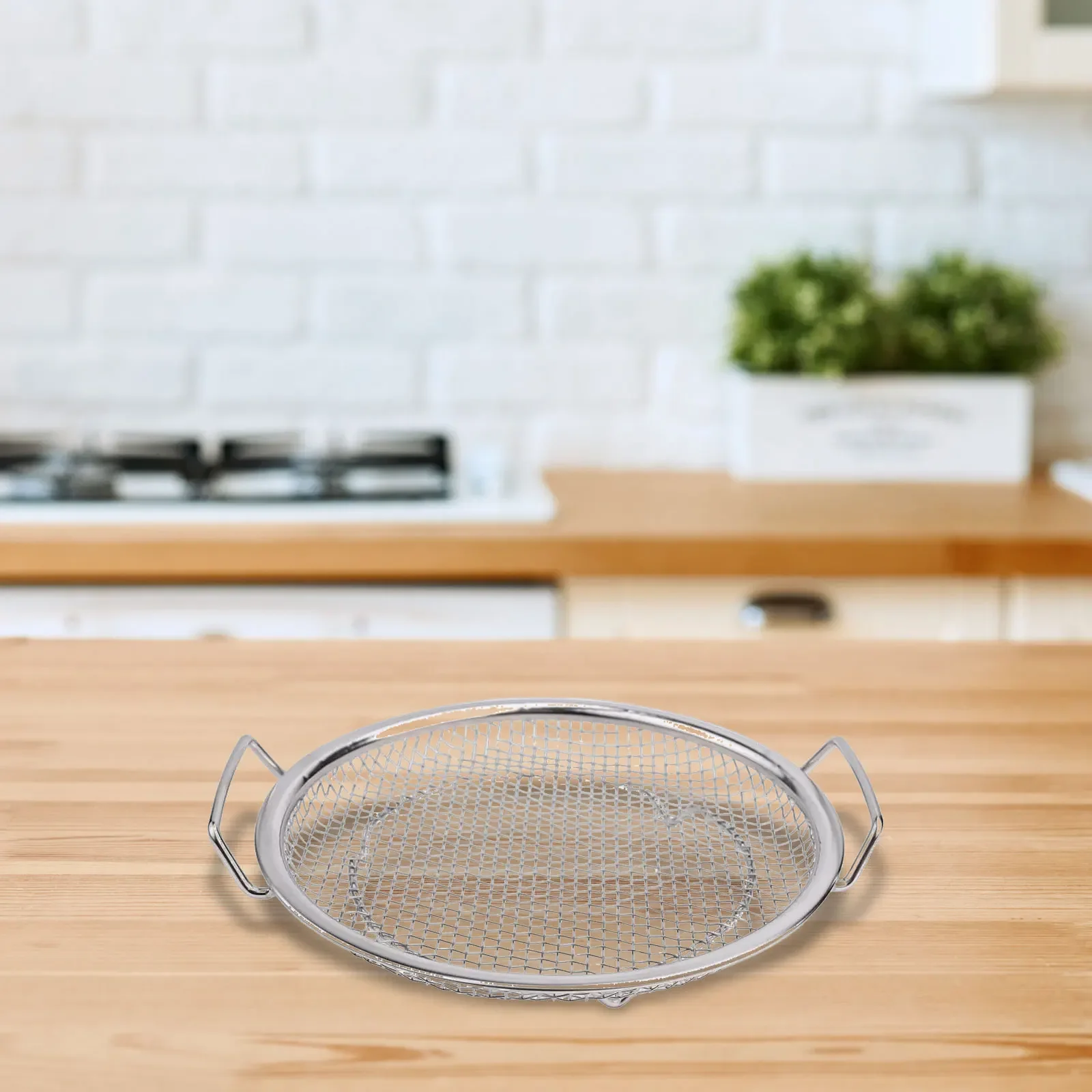 Commercial Kitchen Stainless Steel Oil Filter Oil Draining Rack Double-ear Design High-quality Stainless Steel