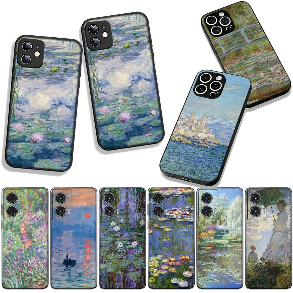 Claude Monet Artistic Phone Cover | Impressionist Painting Design Case