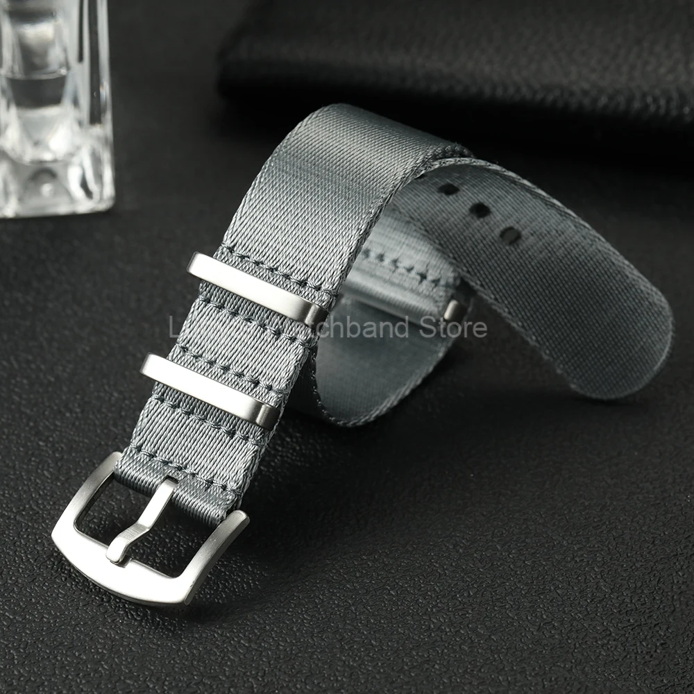 Premium Soft Nylon Watch Strap - Men's Watch Band Accessory