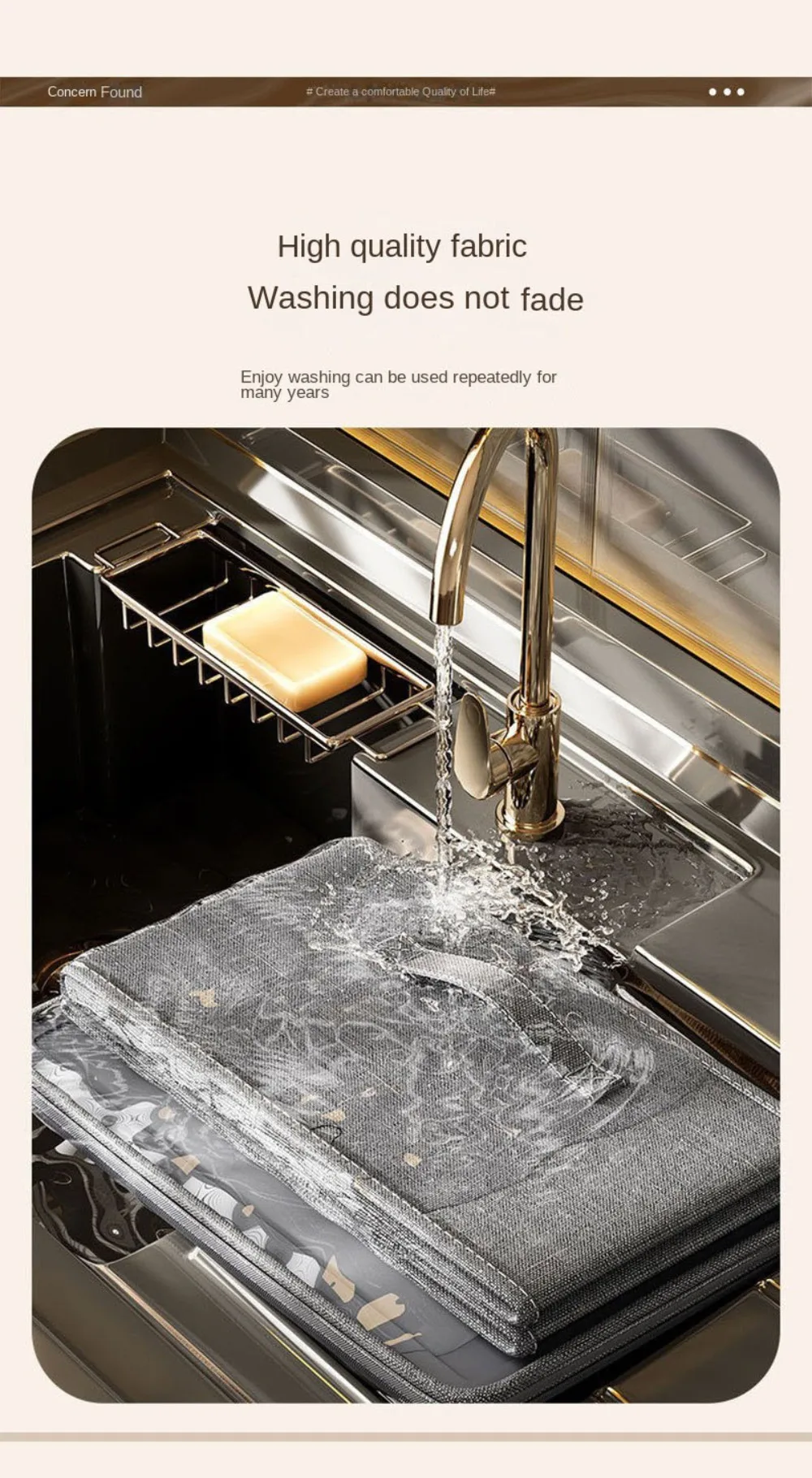 New Grey Clothing Storage Box With Dust Cover Box Home -