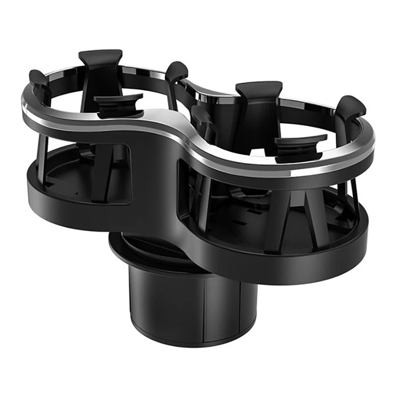 

Car Cup Holder 2 in 1 Multifunctional Car Drink Holder Expander Adapter with Adjustable Base for Most Flask and Bottles
