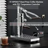 HomeWise HPEM-2-P Hand Press Coffee Maker With PID Temperature Control 9 Bar Constant/Variable Pressure Lever Espresso Coffee 1