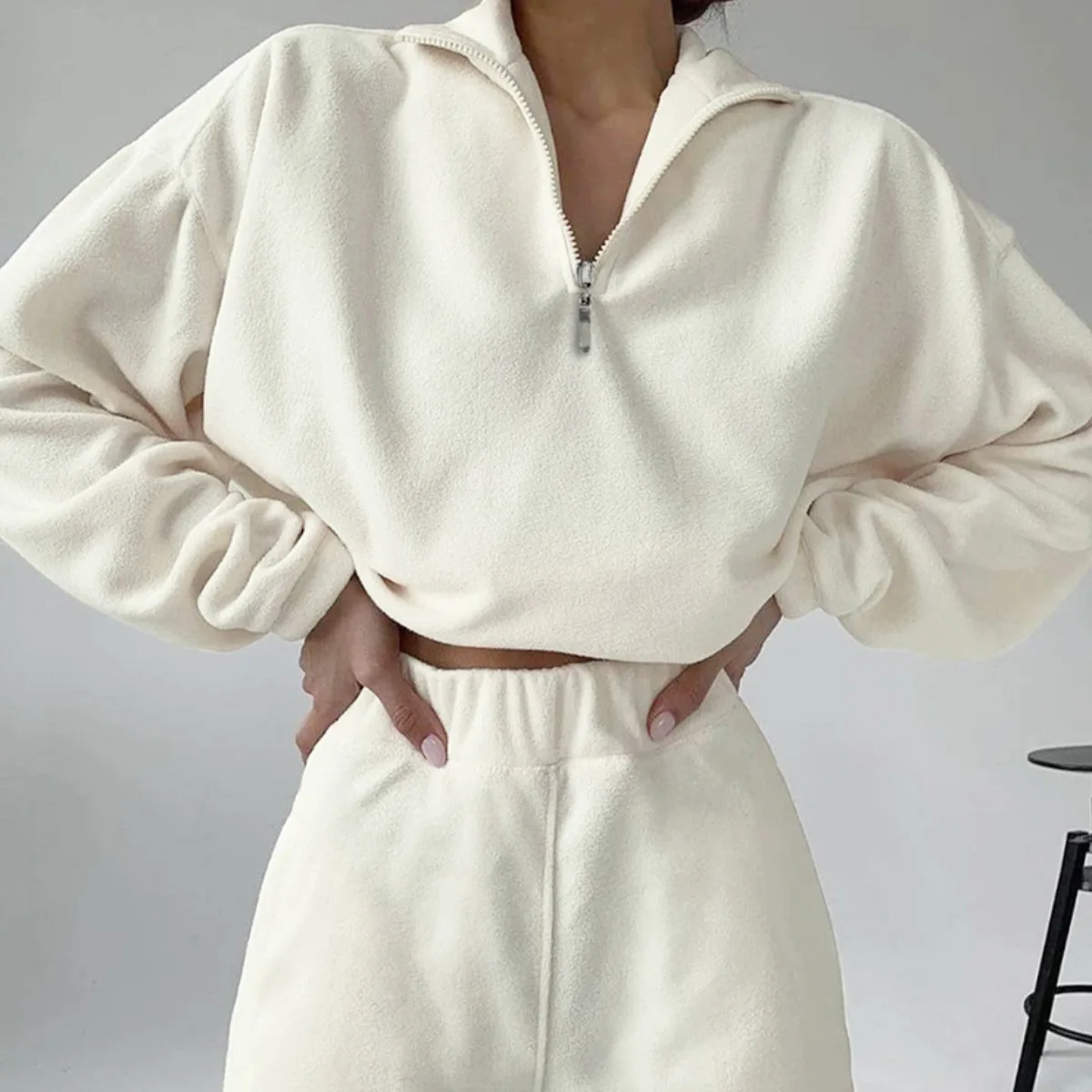 

2023 Autumn and Winter Women's New Hooded Casual Sweatshirt Suit Two-piece Set for Women Ensemble Femme 2 Pièces
