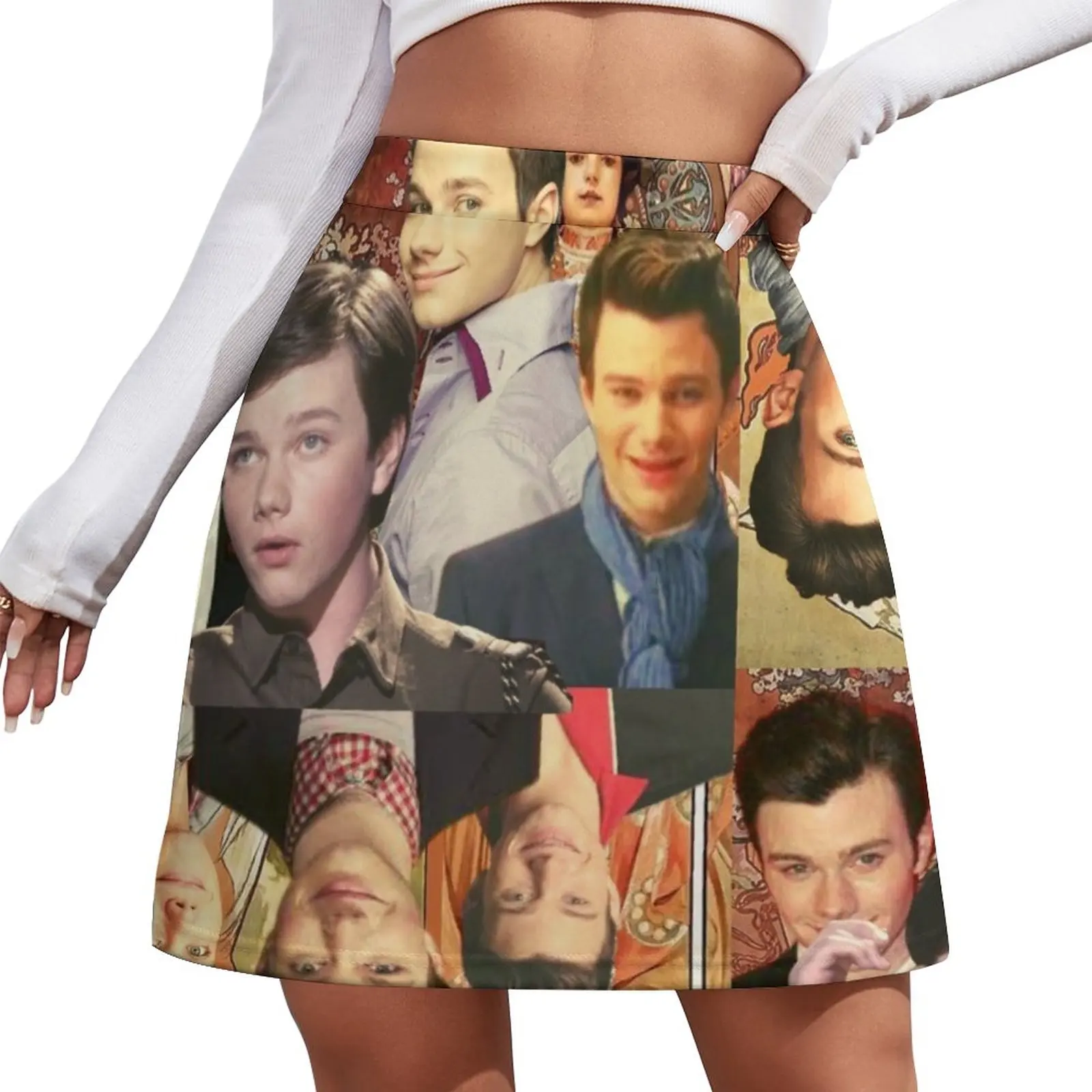 

SKURT HUMMEL - KURT HUMMEL FROM GLEE Mini Skirt japanese fashion summer dress for women 2023