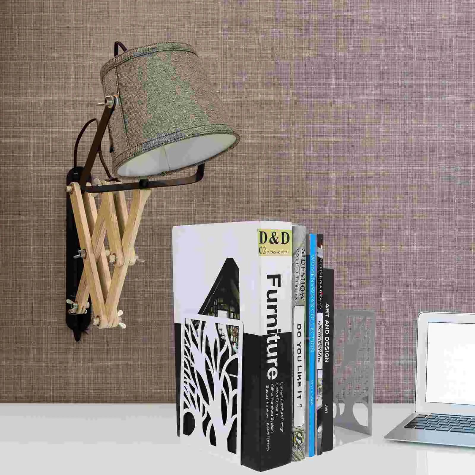 

Металлическая железная книжная полка, 2 шт., настольная книжная полка, 2 шт., студенческие Чехлы, книжные полки