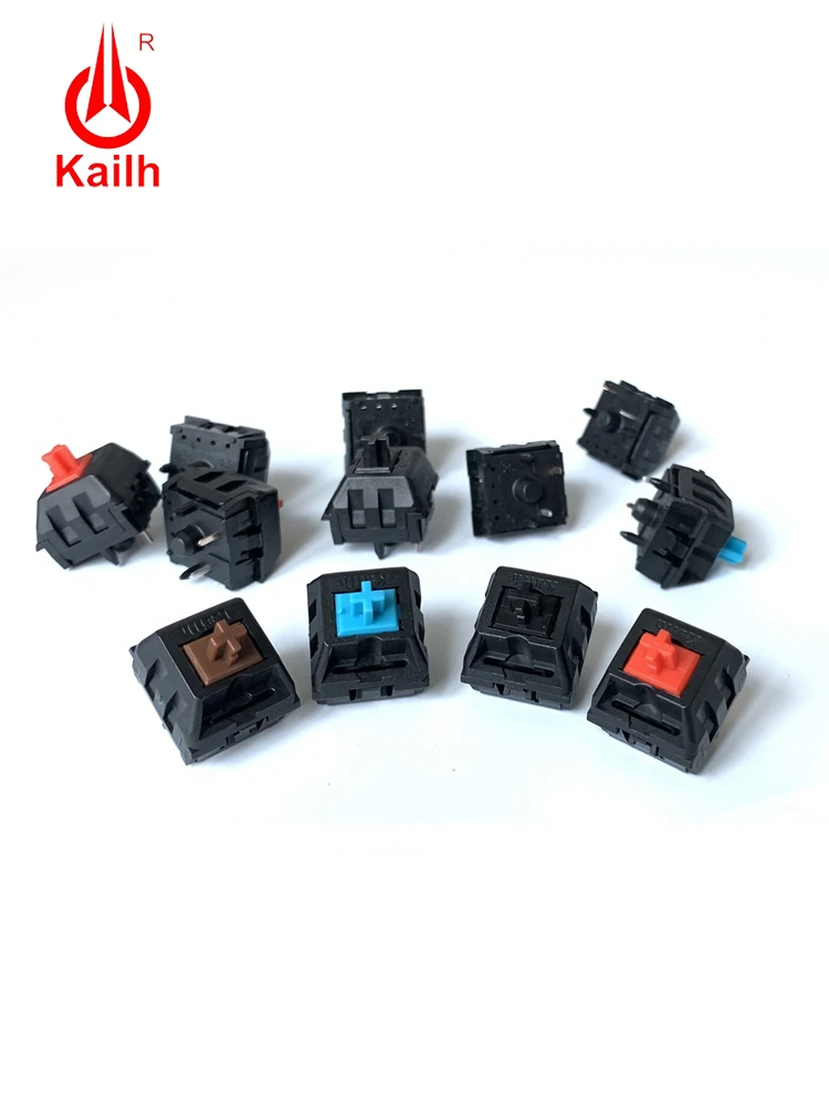 Kailh Switch Blue Brown Black Red Clicky Tactile Linear 3Pin MX Switches For DIY Customize Mechanical Keyboard Switchs keyboards computer