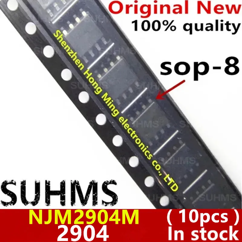 

(10 шт.) 100% новый NJM2904M NJM2904 2904 sop-8 IC bga в наличии