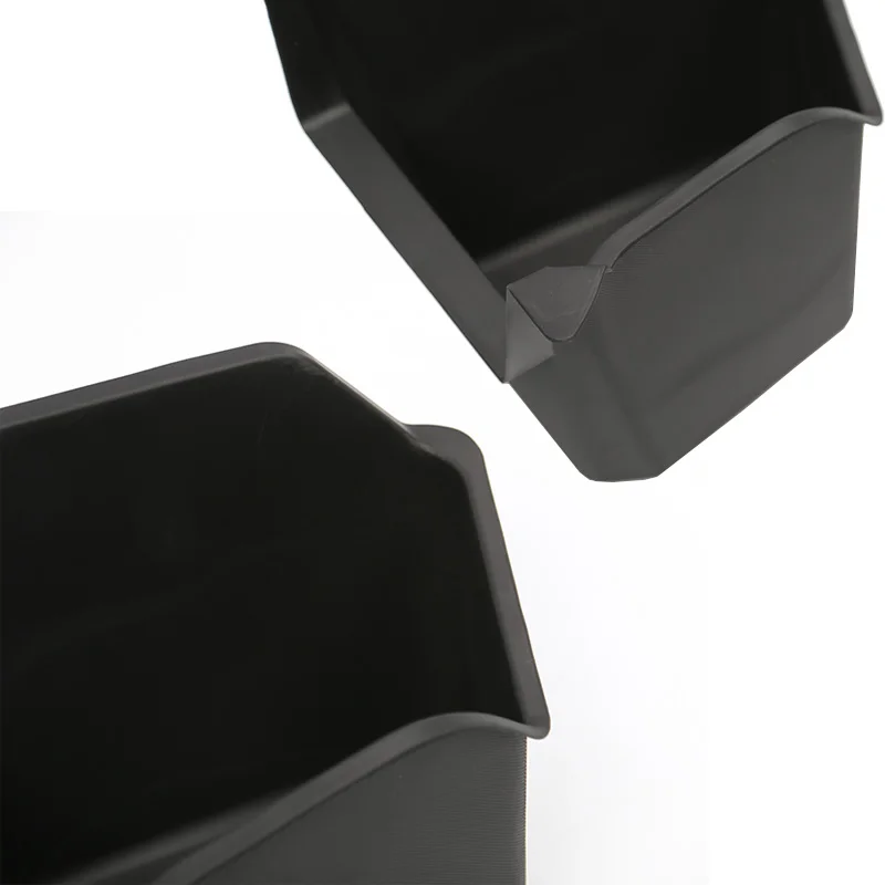 for Tesla Model Y Juniper 2025 Left Right Rear Trunk Side Storage Organizer Box Suede Cover TPE Waterproof Bin 2024 Accessories