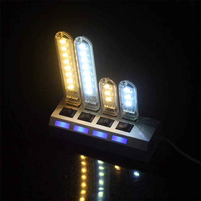 휴대용 LED 조명 USB 야간 조명