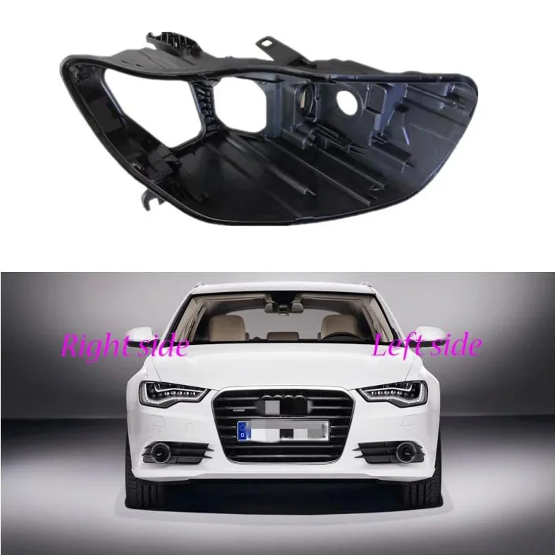 

Headlight Base For Audi A6 C7 2012 2013 2014 2015 LED Headlamp House Car Rear Base Front Auto Headlight Back House