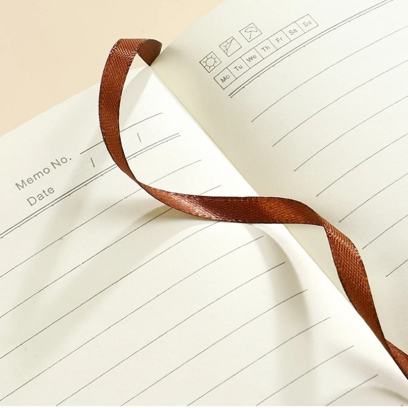 Premium Imitation Leather Notebook with Elastic Band, Ideal