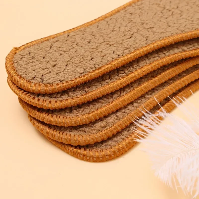 Description Picture 5 of itemSelf Heated Thermal Insoles for Shoes Wool Thicken Warm Soft Shoes Pads Breathable Skin-friendly Insoles for Feet Care Winter