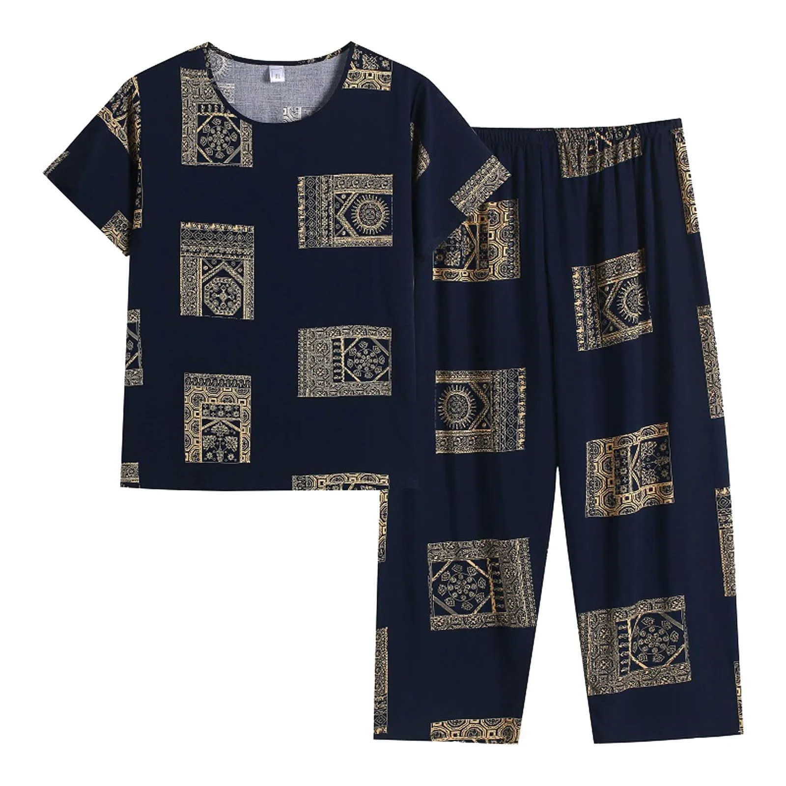 Heless 1114 - Ensemble de vêtements pour poupées, 3 pièces avec pantalon traditionnel, chemise et écharpe, taille 28-35 cm
