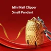 Luggage Folding Stainless Steel Nail Clipper Portable Nail Cutter Creative Mini Keychain Toenail Fingernail Trimmer Clippers 1