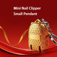 Luggage Folding Stainless Steel Nail Clipper Portable Nail Cutter Creative Mini Keychain Toenail Fingernail Trimmer Clippers 1