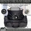 Darkness Disconnect Faraday Duffel Bag + 4 Detachable Faraday Pockets // Military-Grade RF Shielding for Large Electronics 4