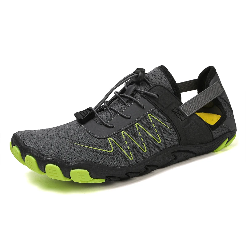 Summer Upstream Wading Shoes Breathable Beach Barefoot Sandals Men Women Non-slip Pool Swimming Portable Aqua Sneakers Unisex