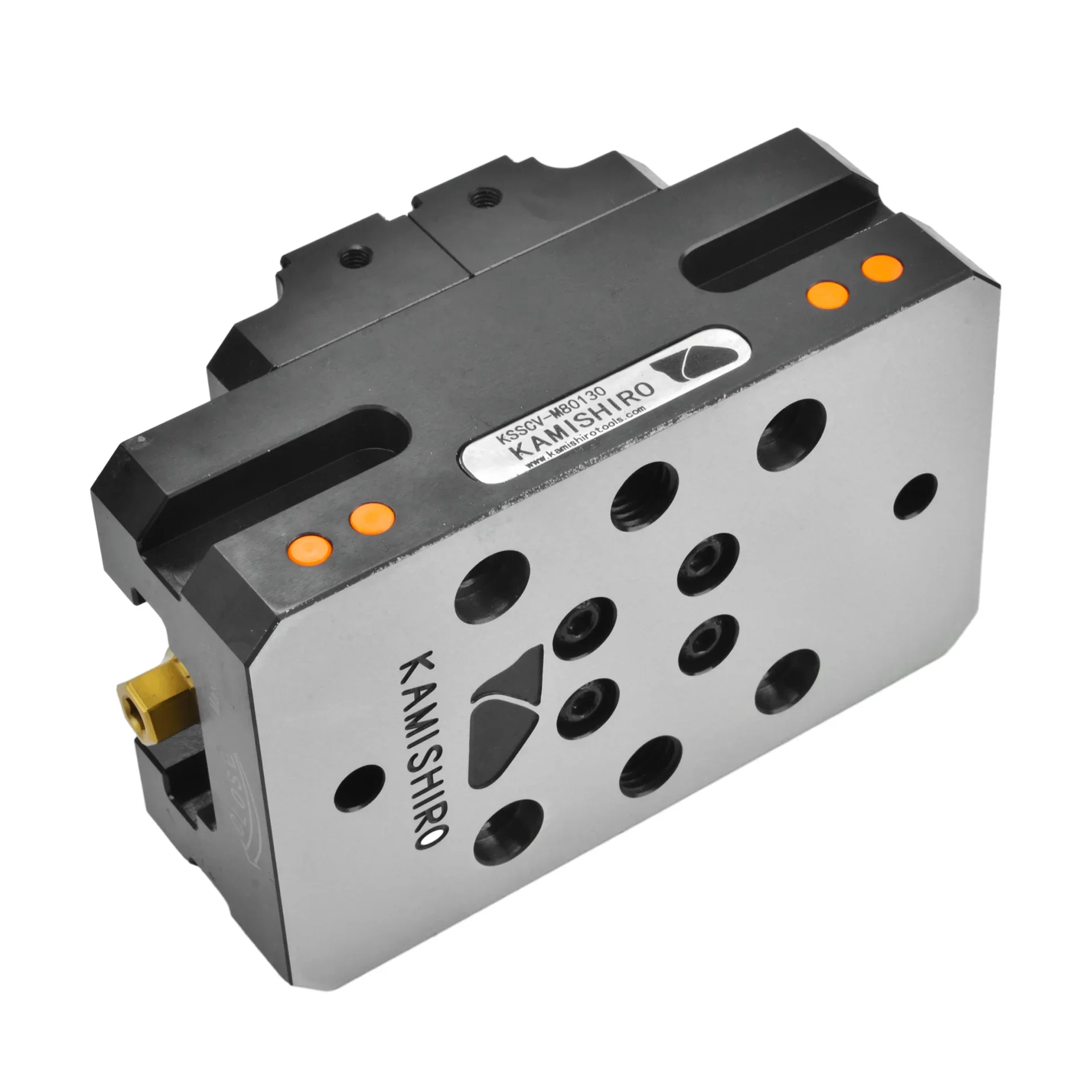 5axis Compact Self centering Vise KSSCV-M80130 CNC Tools cnc Lathe Machine Tool Equipment Precision Vice Kamishiro 2
