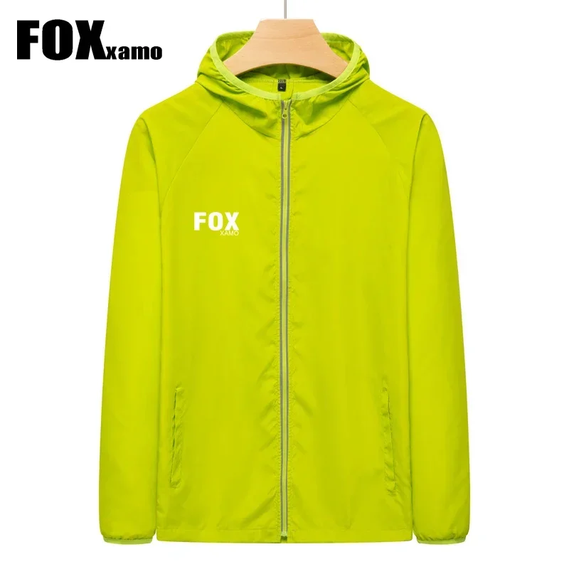 Foxxamo 남녀공용 사이클링 세트, 통기성 및 빠른 건조, 햇빛 차단 세트, 야외 스포츠 사이클링 및 사냥 의류, 여름