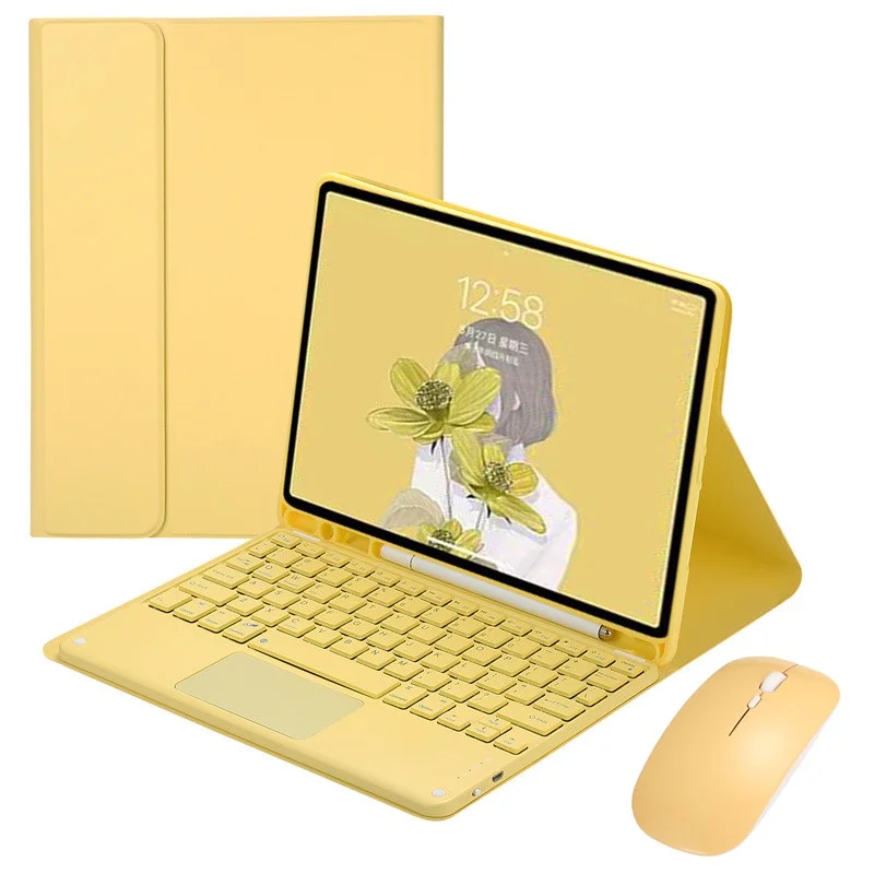 

Keyboard Case for IPad Air 5 5th 2022 Tablet Pu Leather Stand Cover for IPad Air 4 4th 10 9 Inch Case
