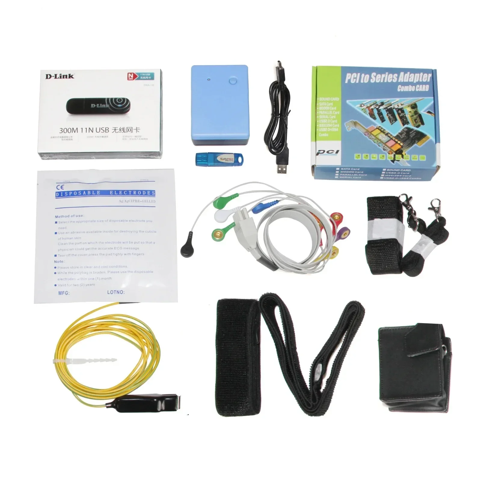 CONTEC CONTEC8000S Wireless Exercise Stress ECG Analysis System Machine PC Software