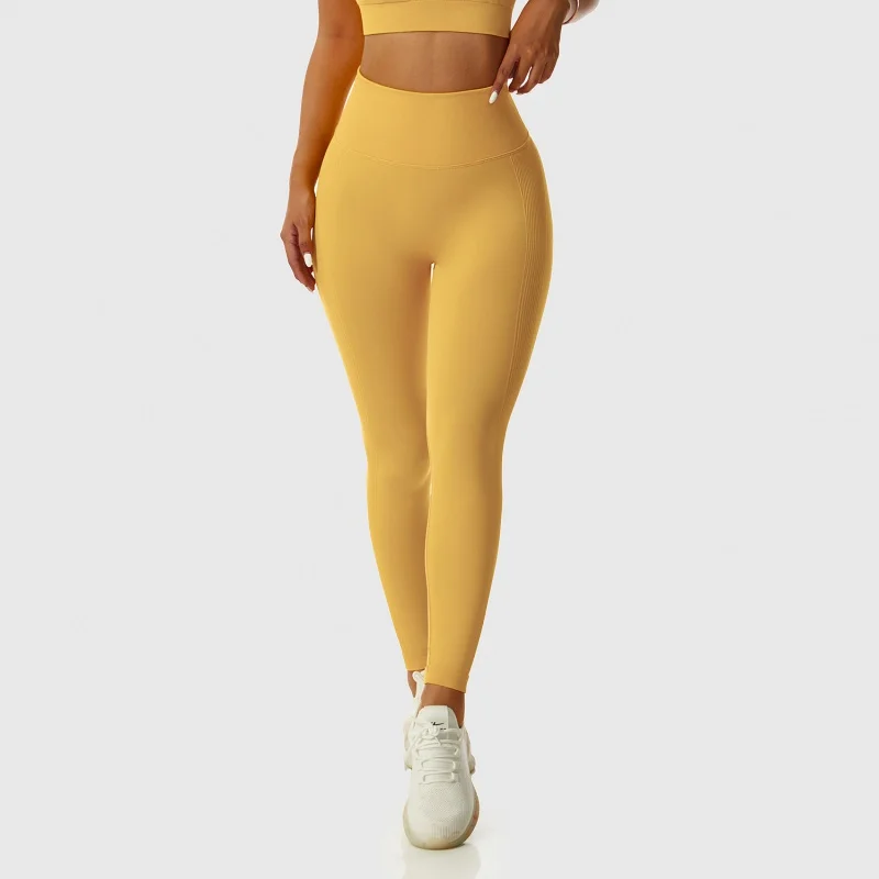 Seamless Peach Hip Yoga Pants Waist-Tight Sports Bottoming Trousers Nude Feel Fashion Hip Raise Fitness Pants2426