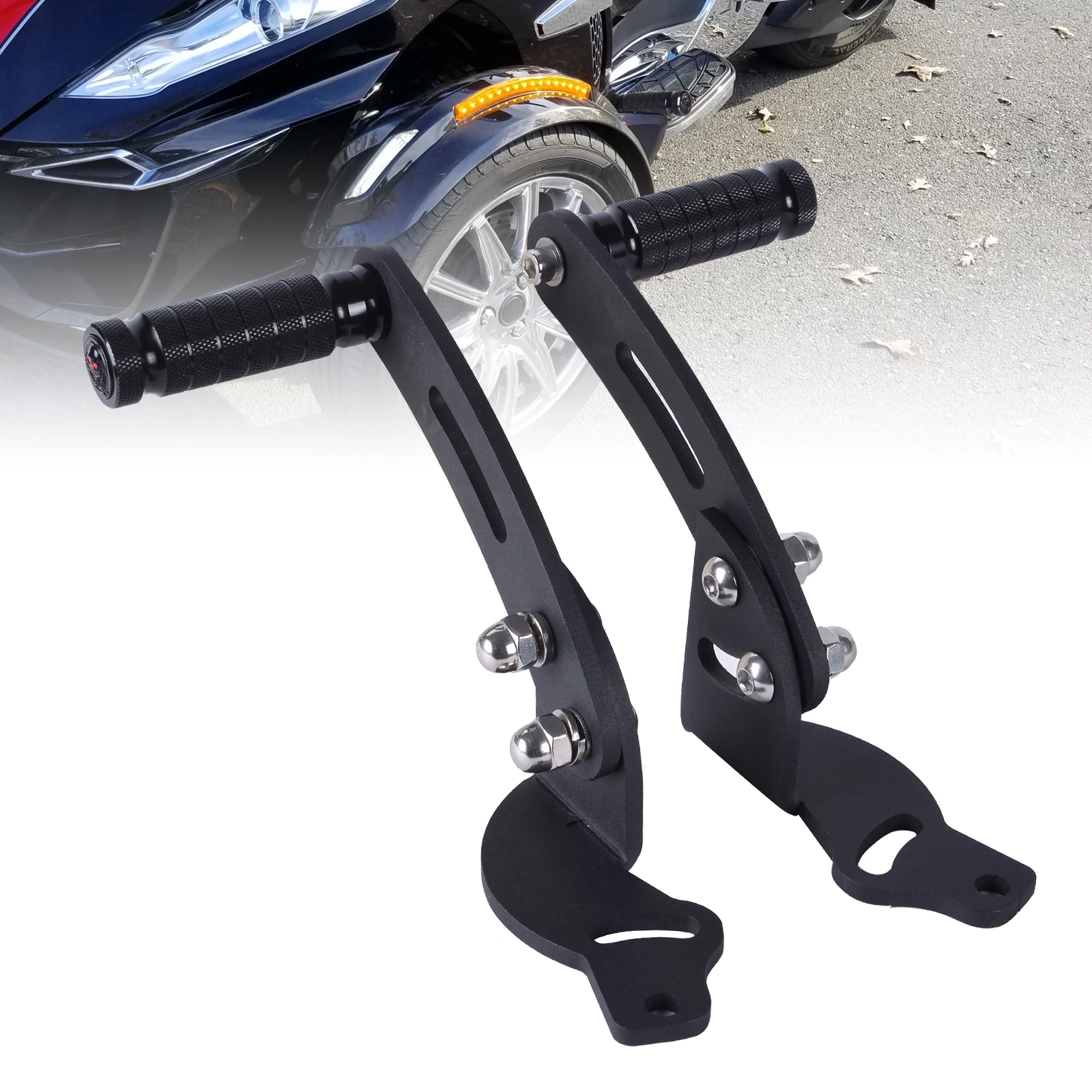 FIASRAC Highway Pegs, Fits For Can Am Spyder RT Vanuatu
