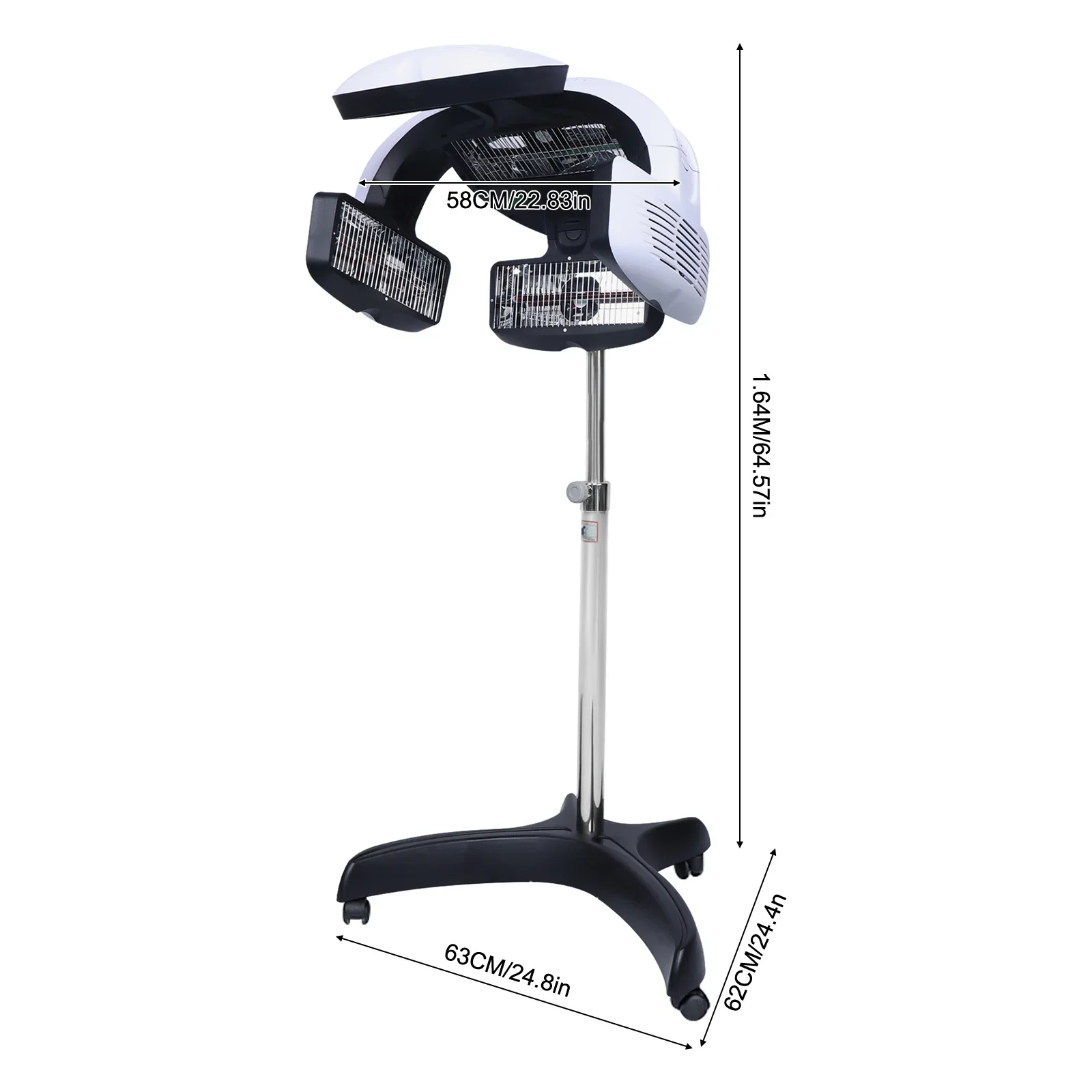 Drying Hood Infrared Hair Stand Processor Hair Dryer Perming Heating ...