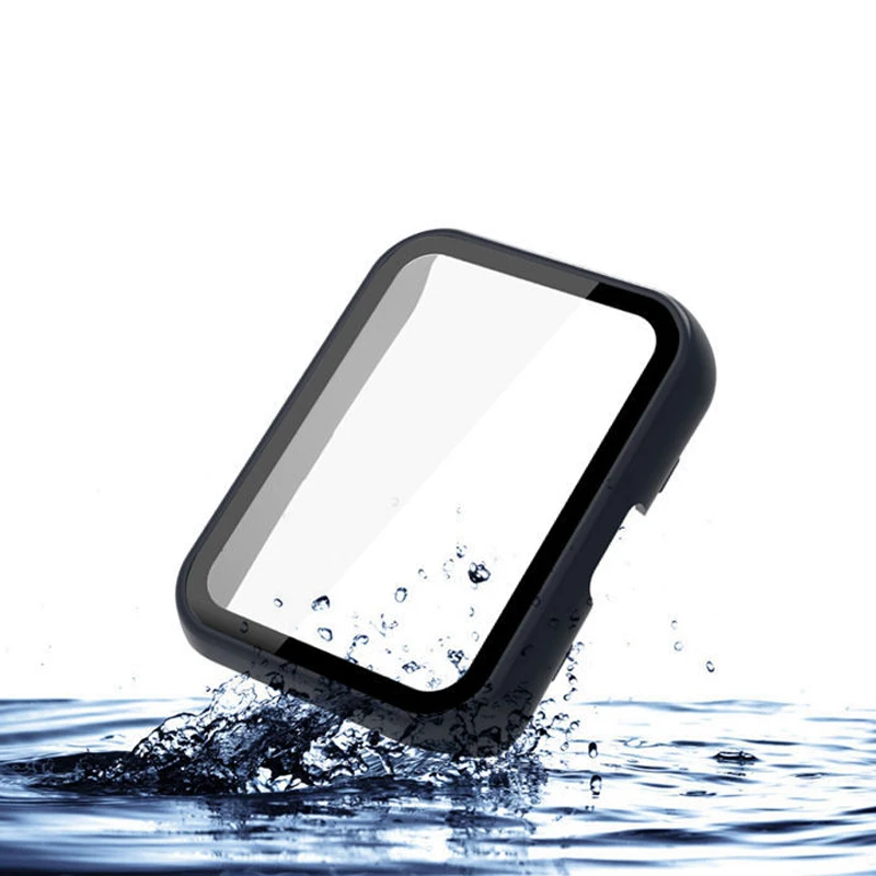 Enhanced Tempered Glass Case Cover for Smart Watch Protection