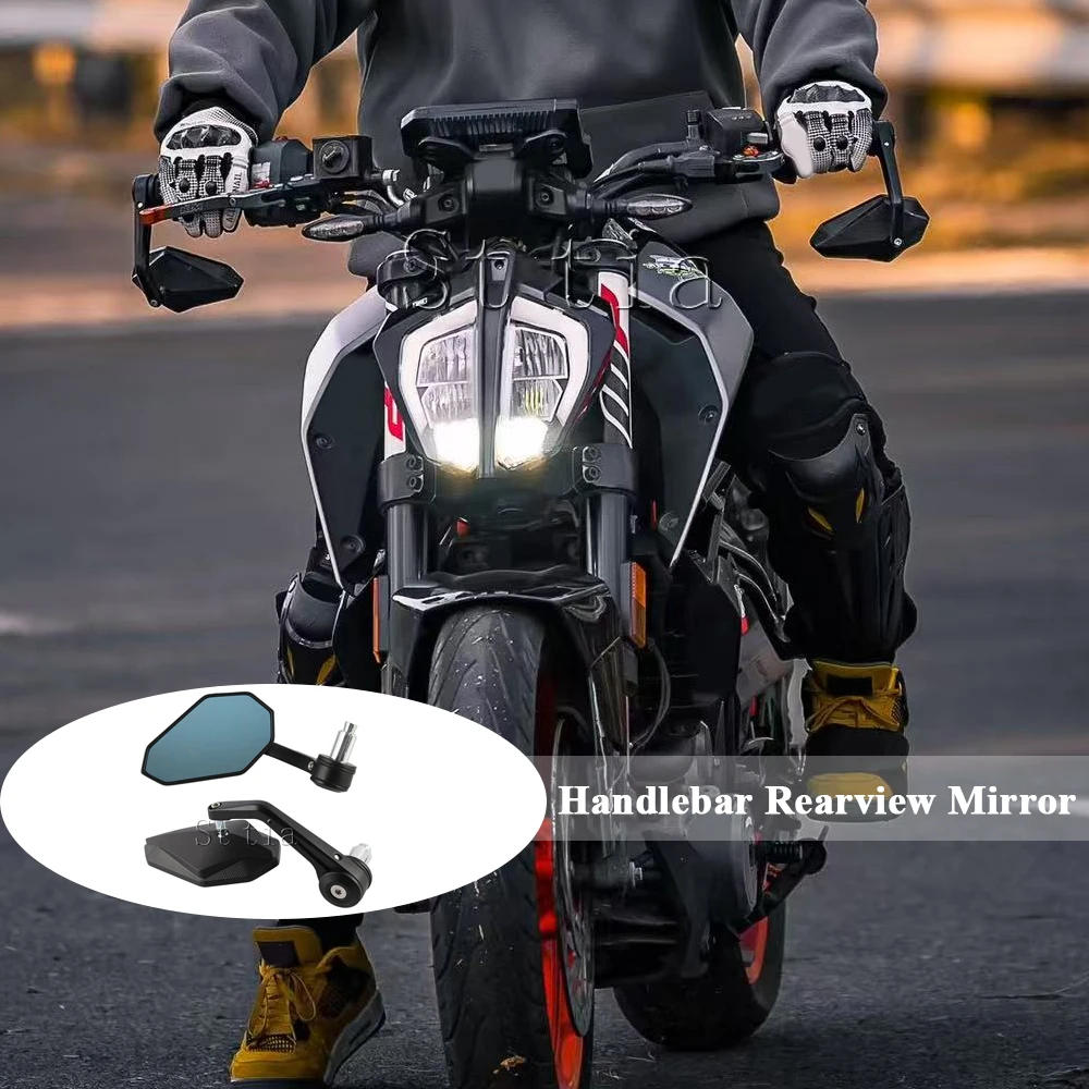 Nuevo Espejo retrovisor CNC para motocicleta, extremo de barra de mango para KTM Duke Super Duke R