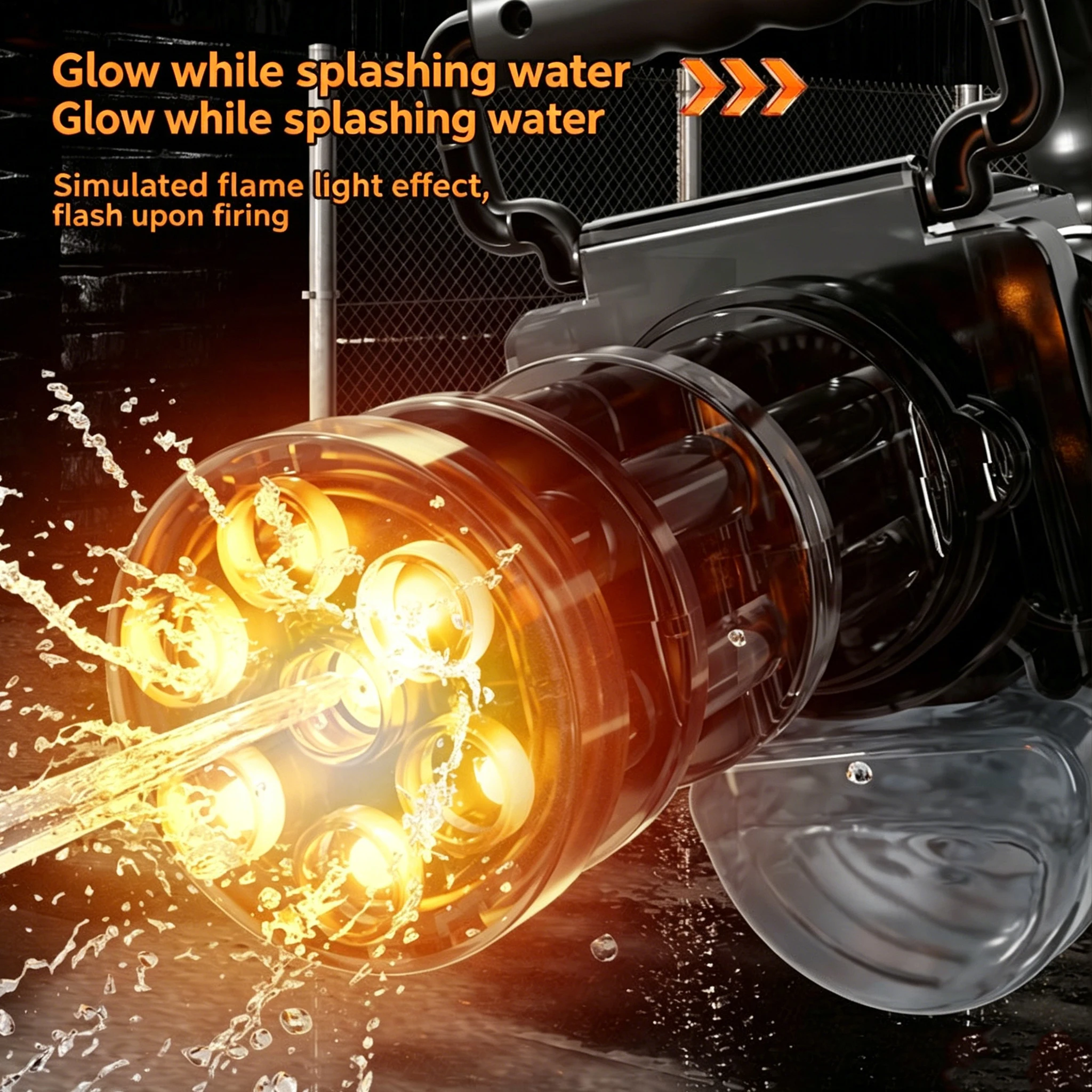 Auto Gatling Water Cannon 4