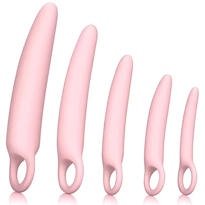 Vaginal Dilator Spasm Relief Desensitization Trainer for Women, Vaginal Expansion Rod, Intimacy Enhancer anal dildo， sex toys